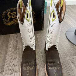 Justin Cowboy Boots Size 8D Men