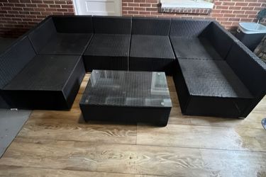 Wicker set