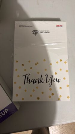 Thank you cards