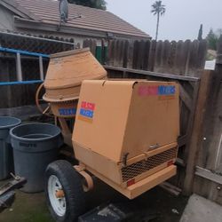 Gas Towing Concrete Mixer 