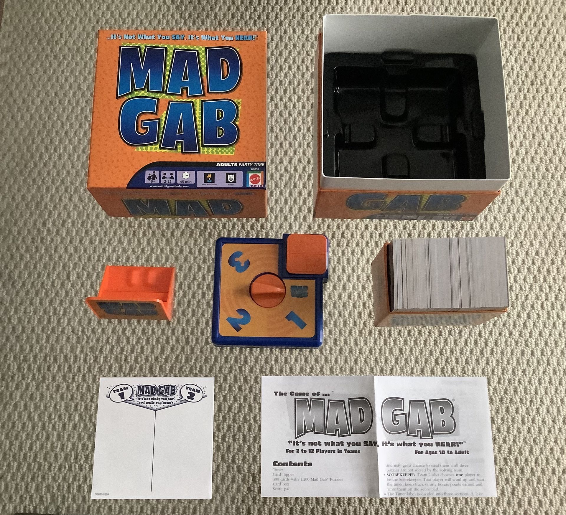 MAD GAB (PARTY CARD GAME)