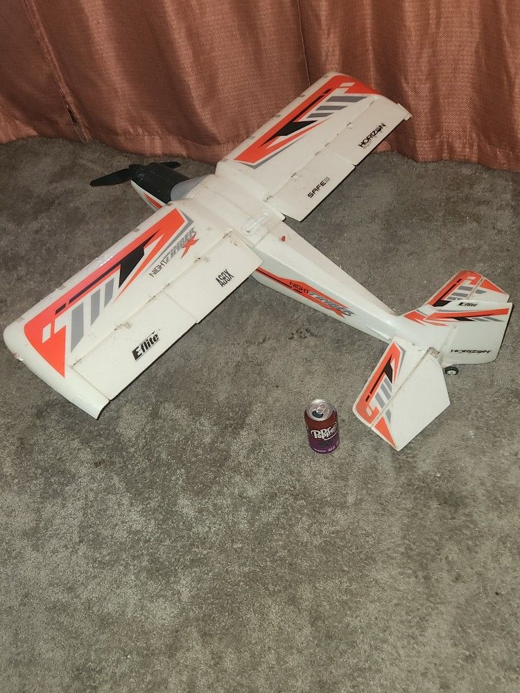 E Flite Night Timber Evolution Rc Airplane