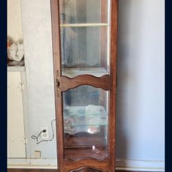 Wood / Glass Display Cabinet Light Works