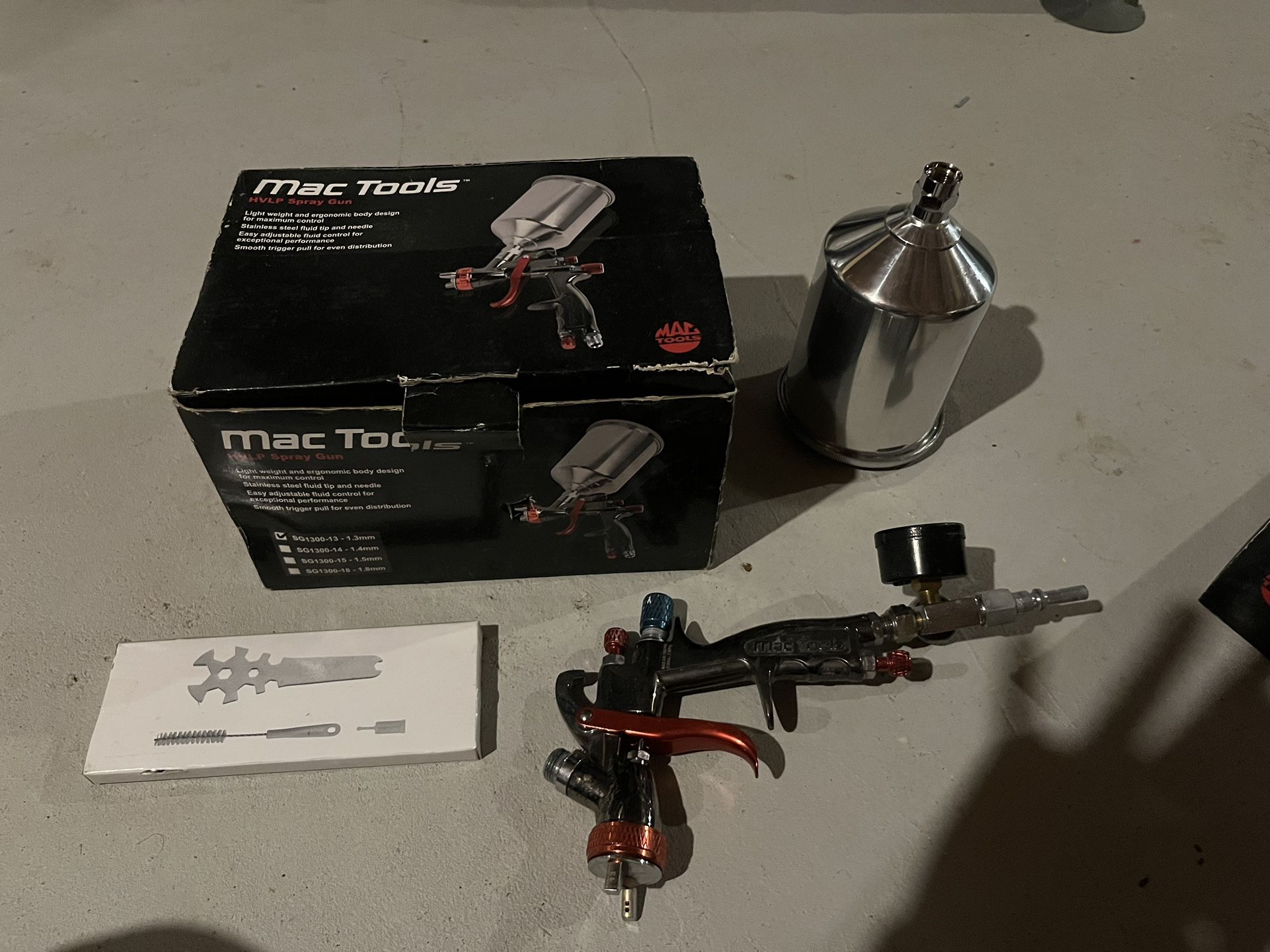 Brand New Mac Tools HVLP Spray Gun