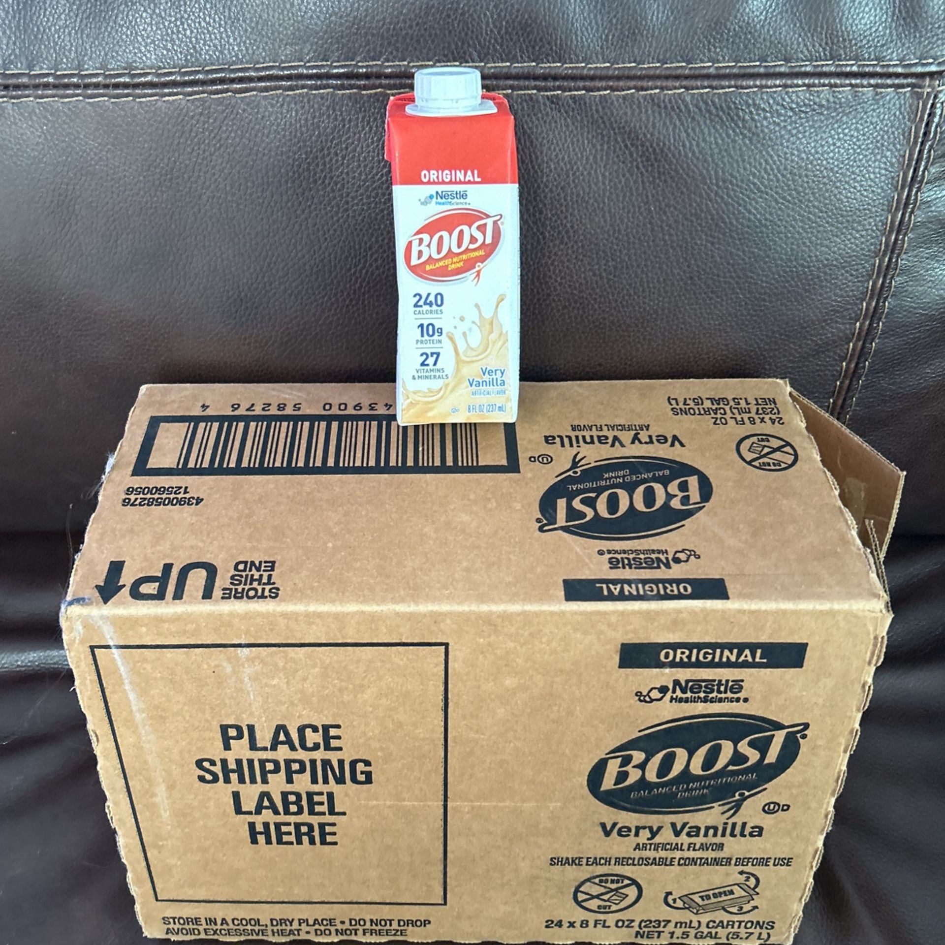 Very Vanilla Boost Balanced Nutritional Drink Insure
