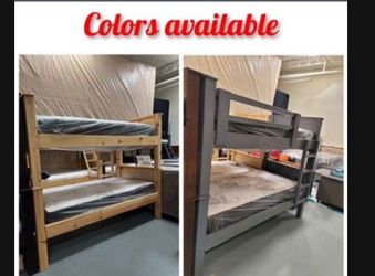 Bunk Beds Twin Twin / Literas Madera 100% Pinewood