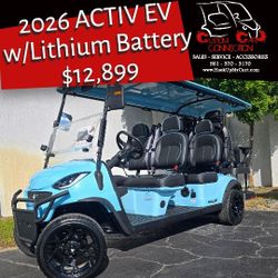 2026 Activ EV PULSE Golf Cart 