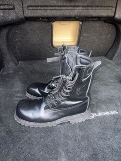 Southwest boot co. FFB 401 - 8" FIREFIGHTER STATION/DUTY BOOT size 8D