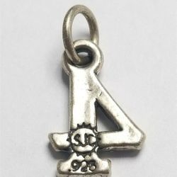 Men's Women's Sterling Silver 925 Charm  #81889
