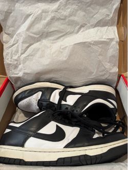 Nike Dunk Low Retro Panda Black White DD1391-100 Size 10.5