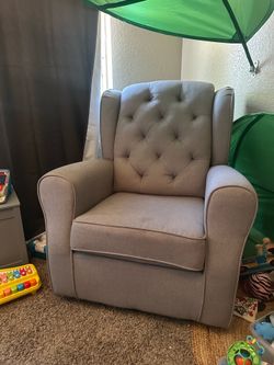 Grey Rocking Chair