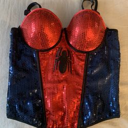 Spider-Man Corset Adult Size Small/Medium