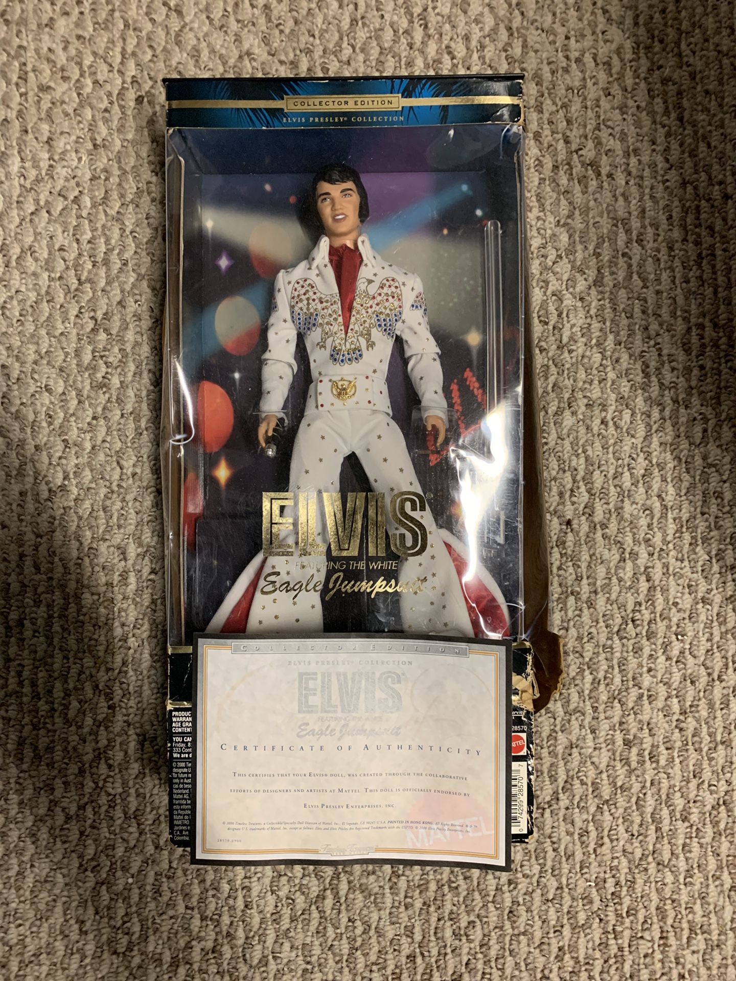 Barbie ELVIS Barbie Collector Edition ELVIS PRESLEY FreeShipping