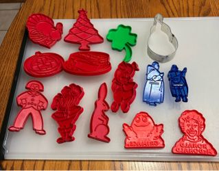 Vintage Cookie Cutter Collection Mixed Lot