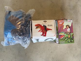 Dinosaur family Halloween inflatable costumes