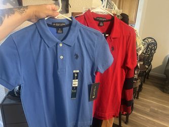 2 Boys Polo Shirts 