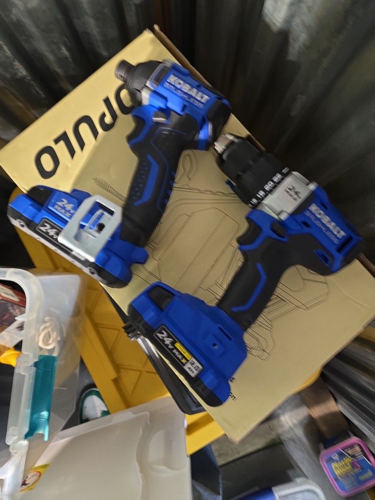 Kobalt 24V Impact And Drill Driver