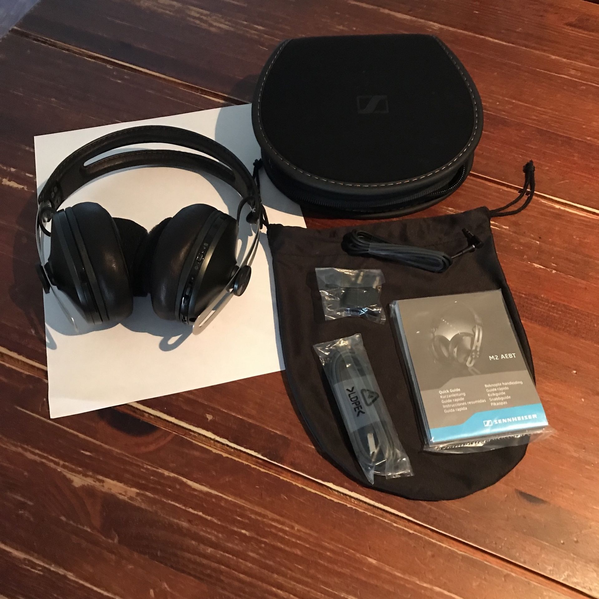 Sennheiser Momentum 2.0 Wireless with Active Noise Cancellation- Black