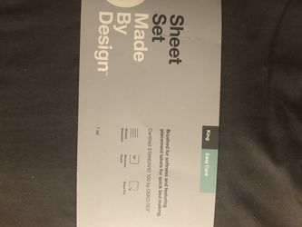 King Size Sheet Set Brand New
