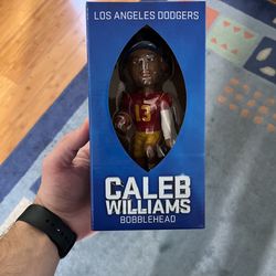 Caleb Williams Bobble head LA Dodgers night