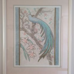 Monoprint Bird of Paradise I By Steve Marquez