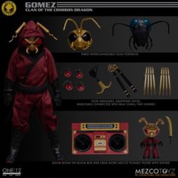 Mezco Gomez  Clan of the Crimson Dragon Edition MDX