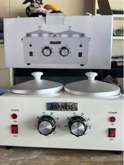 Double wax warmer