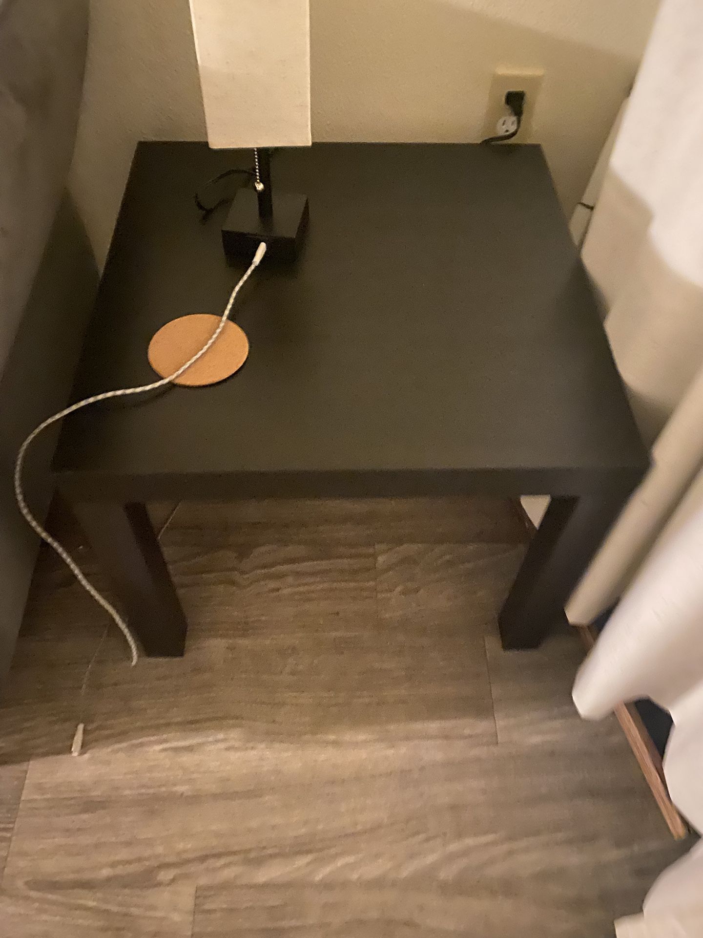 Basically New Coffee Table With Matching End Table