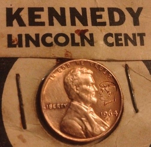 1964 Kennedy Graffiti Penny