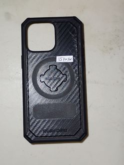 Rokform iPhone 15 Pro Max black rugged magnetic case like new