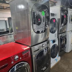 LG Front Load Washer And Electric Dryer Set Working Perfectly 4-months Warranty 