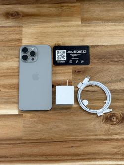 📱 iPhone 15 Pro Max | 256GB | Natural Titanium | Unlocked (Any Carrier)