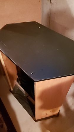 Fish tank table