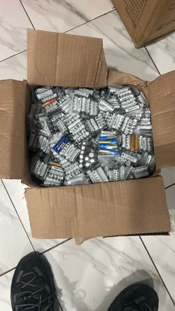 As batteries and AAA BATTERIES