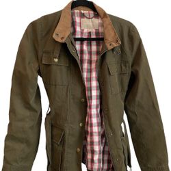 Banana Republic Army Green Belted Field Jacket Sz S