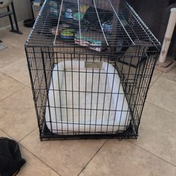 Large Dog Kennel 27×42x29   $45