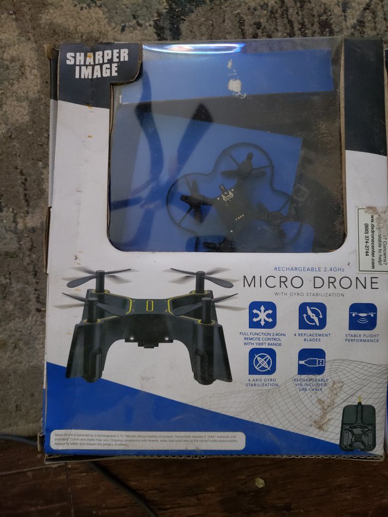 Sharper Image micro drone