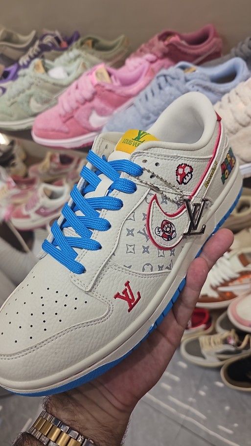 Nike Mario Bros Nintendo All SIZES MEN WOMEN Shoes Sneakers ORIGINAL