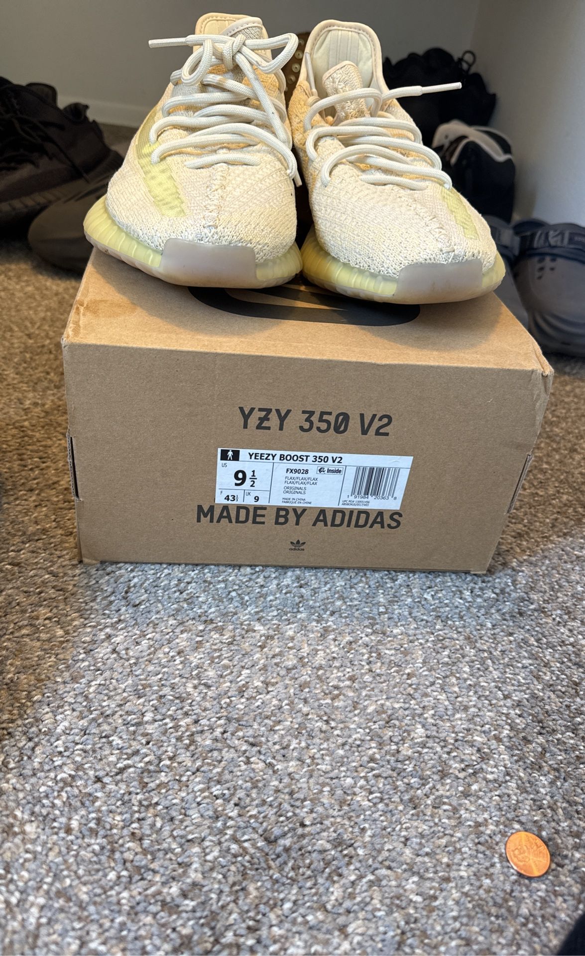 Yeezy 350 Flax From Adidas Site 