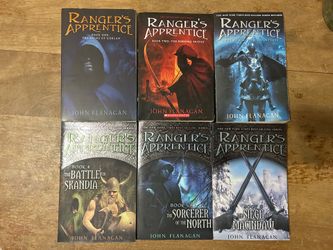 John Flanagan Ranger’s Apprentice Series 6 Books