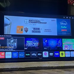 LG 4k 50” UHD Smart TV