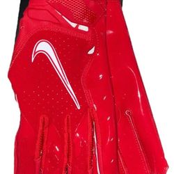 Brand New Nike Vapor Jet Football Gloves Red White Men Size XL