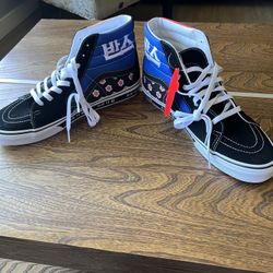Vans Korean Typography Sk8 Hi Limited Edition Size 12 Mens Brand New
