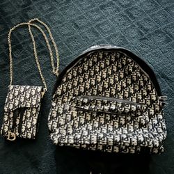 Backpack N Crossbody Phone Holder/Card Wallet (his & hers) 