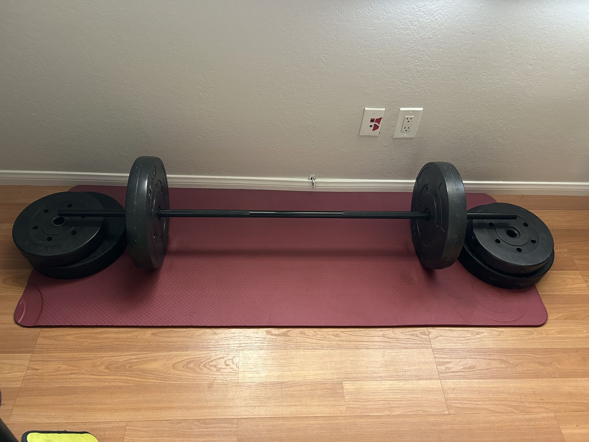 Bars And Weights - 200 Pounds