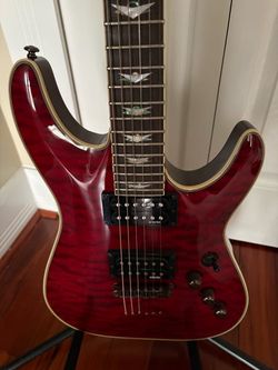 Schecter Omen Diamond Series Guitar Red