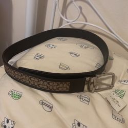 Coach Belt Size 30