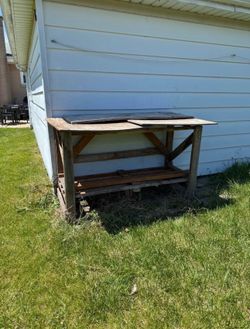 FREE wooden hutch