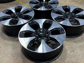 FREE DELIVERY 22” OEM FORD F150 WHEELS LIGHTNING f-150 RIMS 6x135