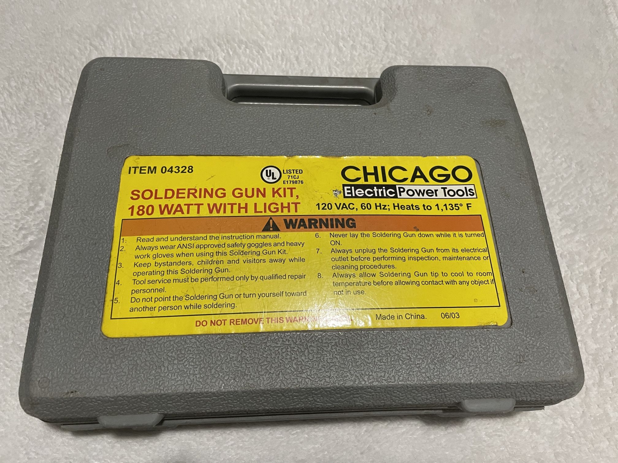 Chicago Soldering Gun Kit